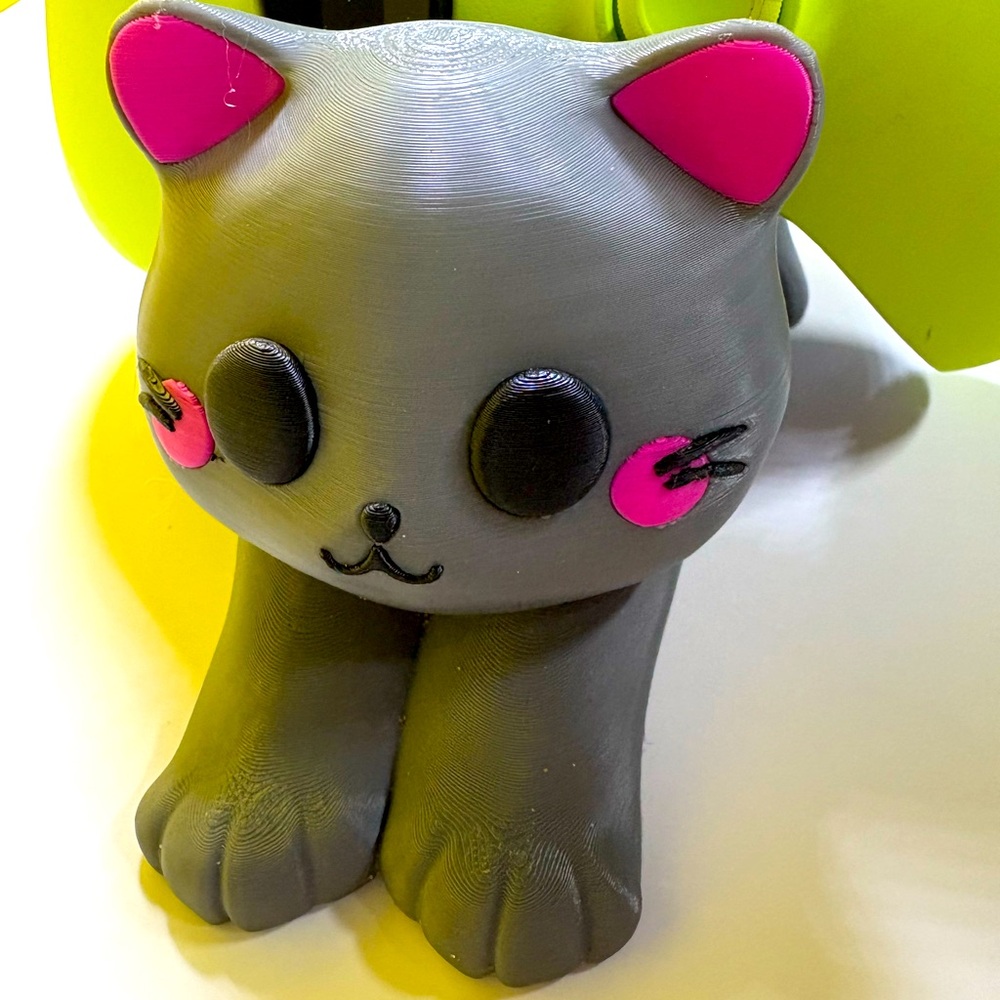3D printed kitty Controller holder or phone holder
